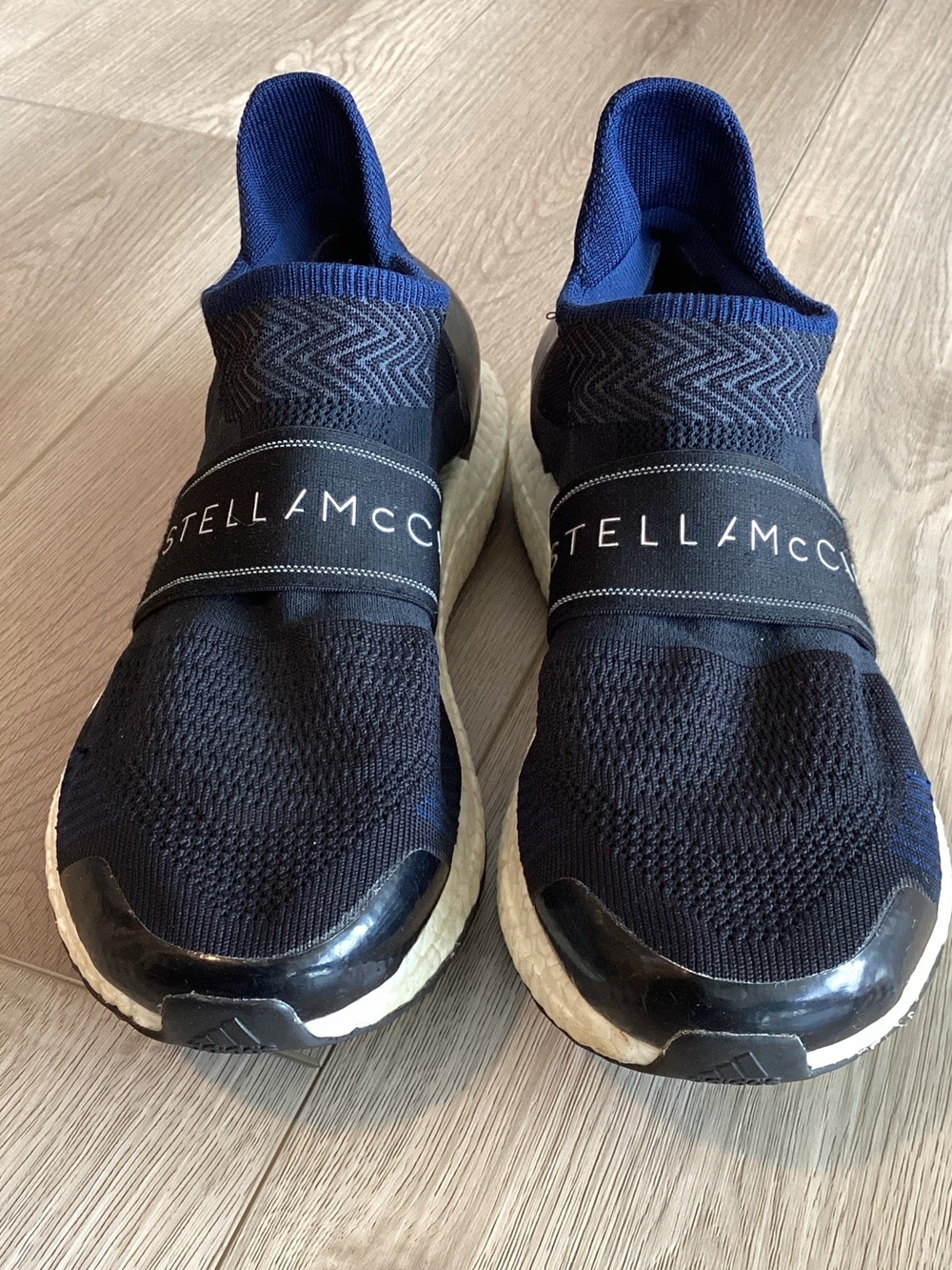 Stella McCartney x Adidas Ultraboost x3D in Black/Navy Size 8